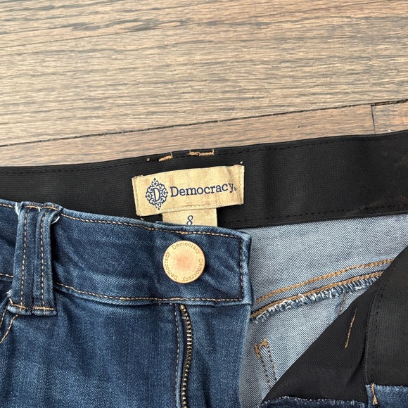 Democracy Dark Blue Bootcut Jeans - Picture 6 of 12